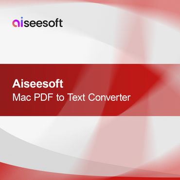 Aiseesoft Mac PDF na textový konvertor