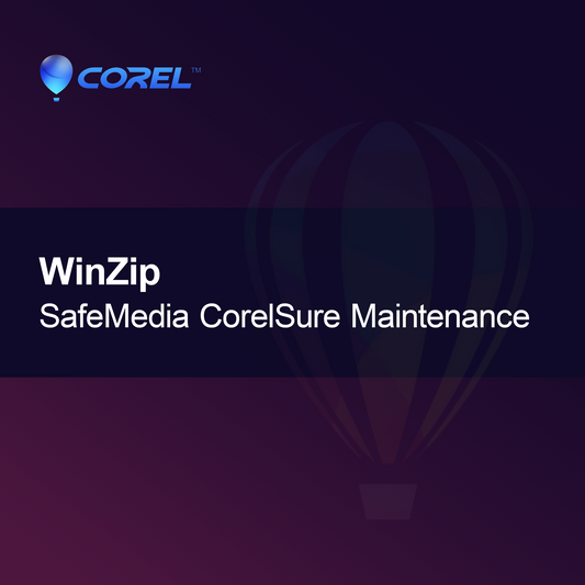 WinZip SafeMedia CorelSure Údržba