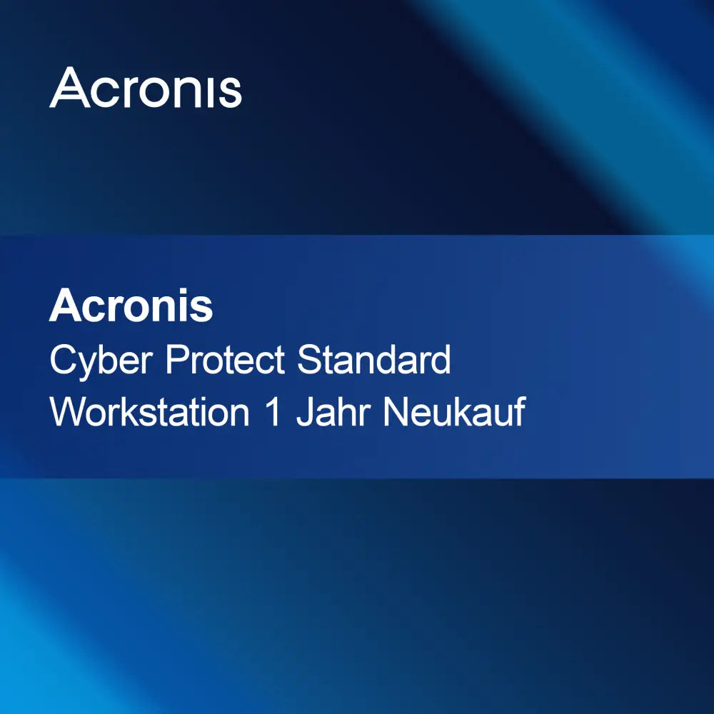 Acronis Cyber Protect Standard pracovná stanica