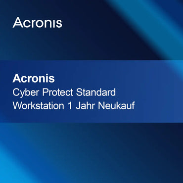 Acronis Cyber Protect Standard pracovná stanica