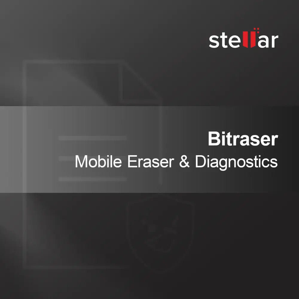 BitRaser Mobilný Vymazávač a Diagnostika