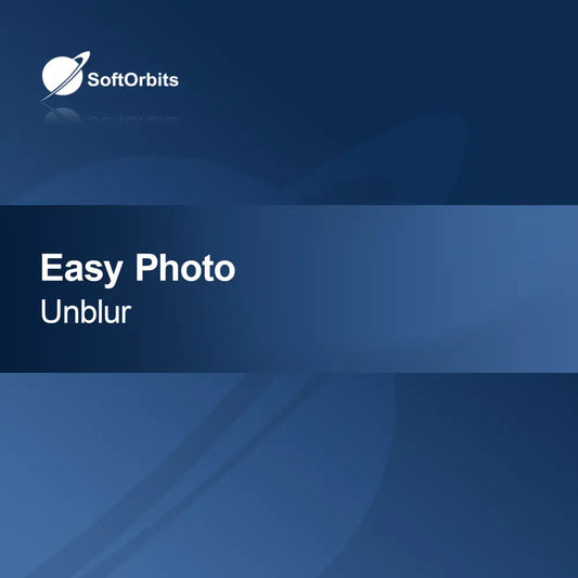 Jednoduché rozmazanie fotografie odstrániť