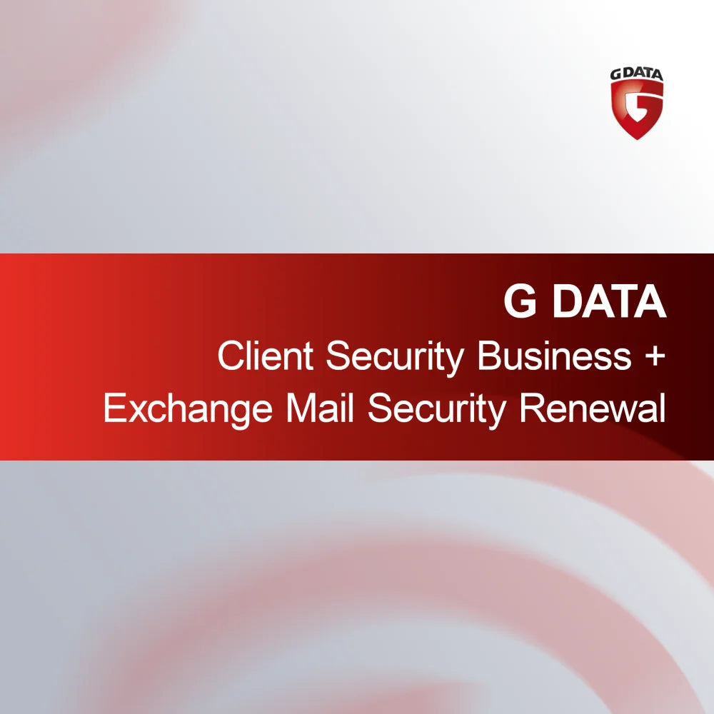 G DATA Client Security Business + Exchange Mail Security Obnovenie licencia