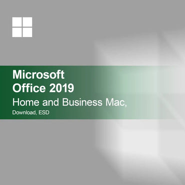 Microsoft Office 2019 Home and Business Mac, Stiahnutie, ESD