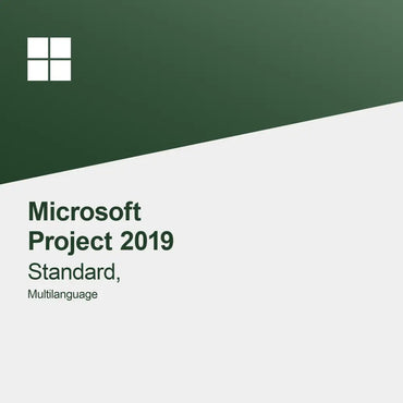 Microsoft Project 2019 Standard, viacjazyčný