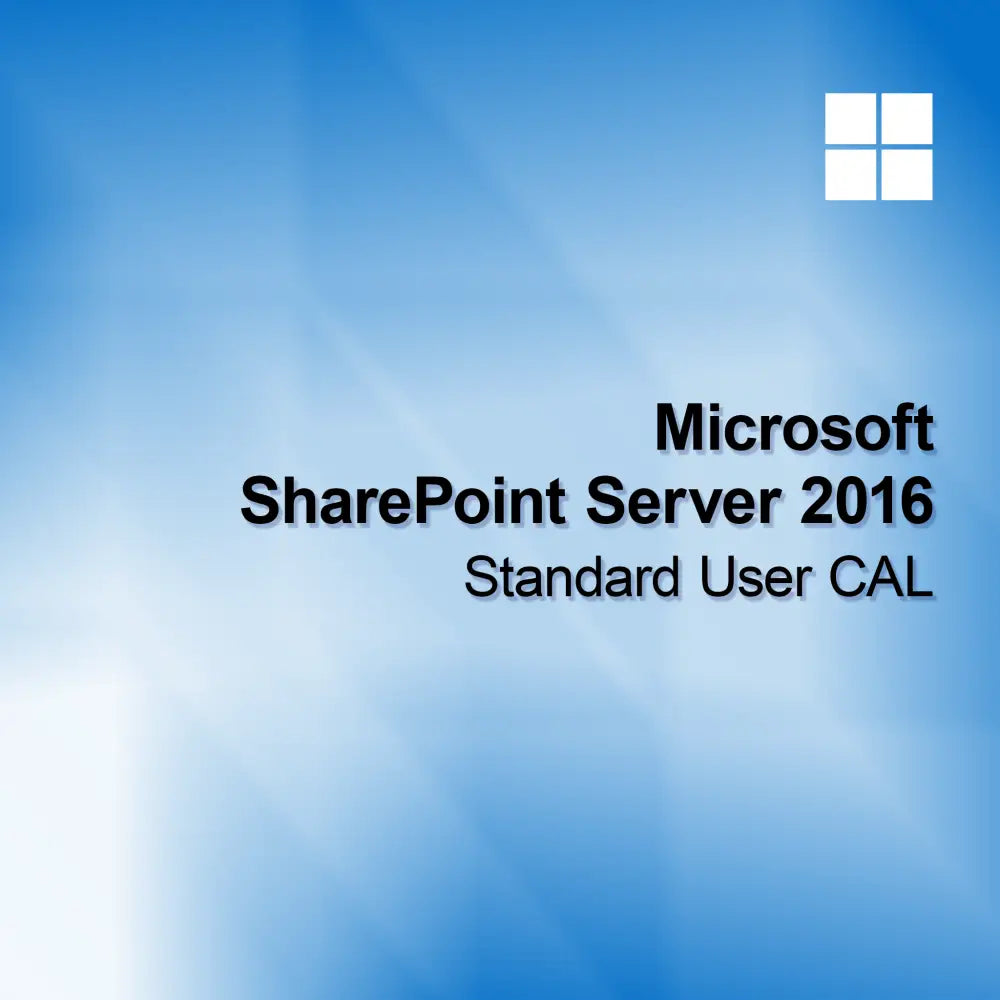 Microsoft SharePoint Server 2016 Štandardný používateľský CAL