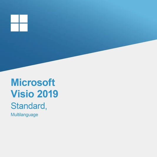 Microsoft Visio 2019 Standard, viacjazyčný