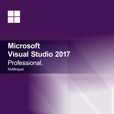 Microsoft Visual Studio 2017 Professional, viacjazyčný