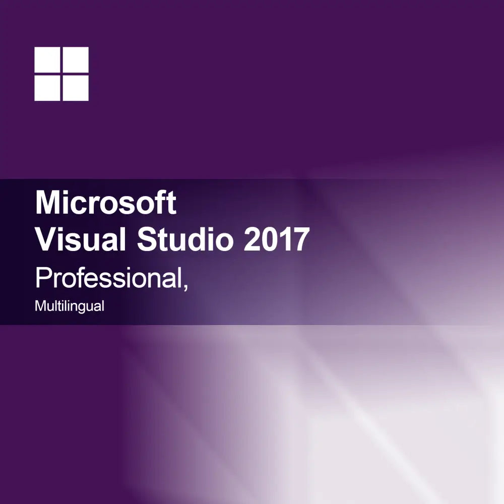 Microsoft Visual Studio 2017 Professional, viacjazyčný