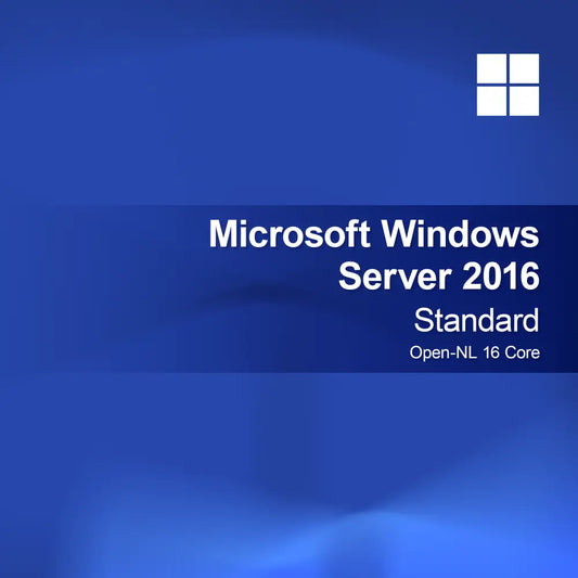 Microsoft Windows Server 2016 Standard Open-NL 16 jadier