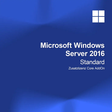 Microsoft Windows Server 2016 Standard doplnková licencia Core AddOn