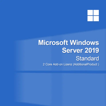 Microsoft Windows Server 2019 Standard - 2 Core doplnková licencia (AdditionalProduct )