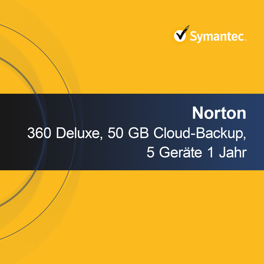 Norton 360 Deluxe, 50 GB cloudové zálohovanie, 5 zariadení 1 rok
