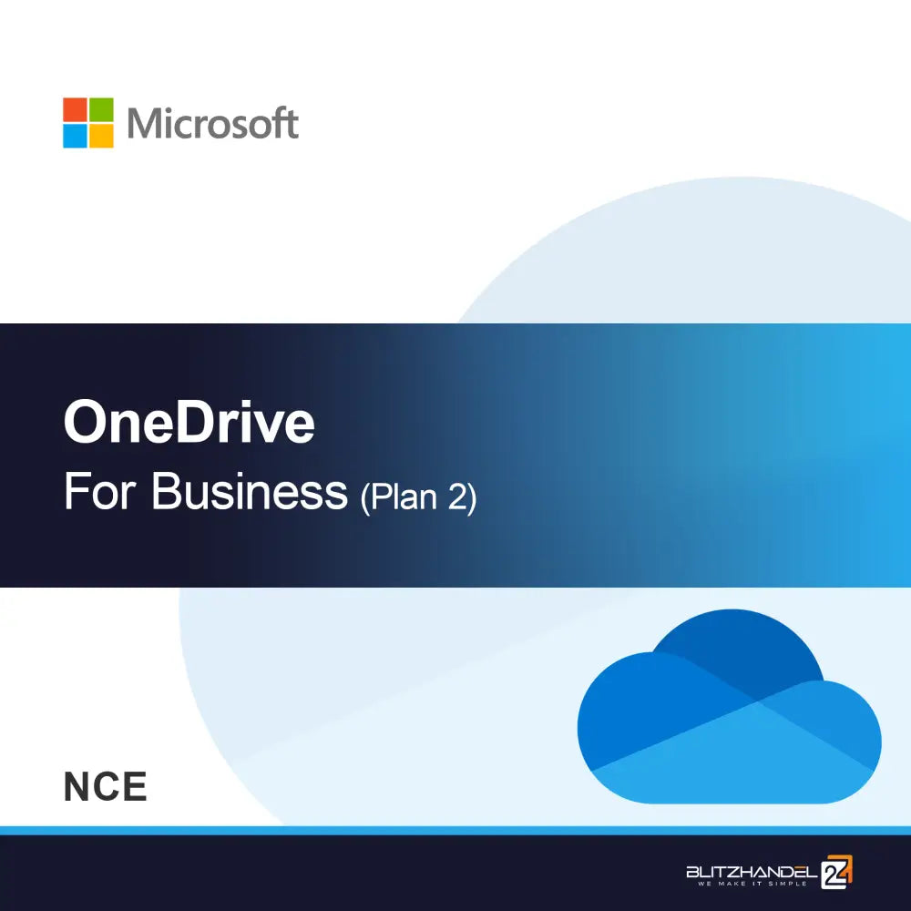 OneDrive for business (Plán 2) (NCE)