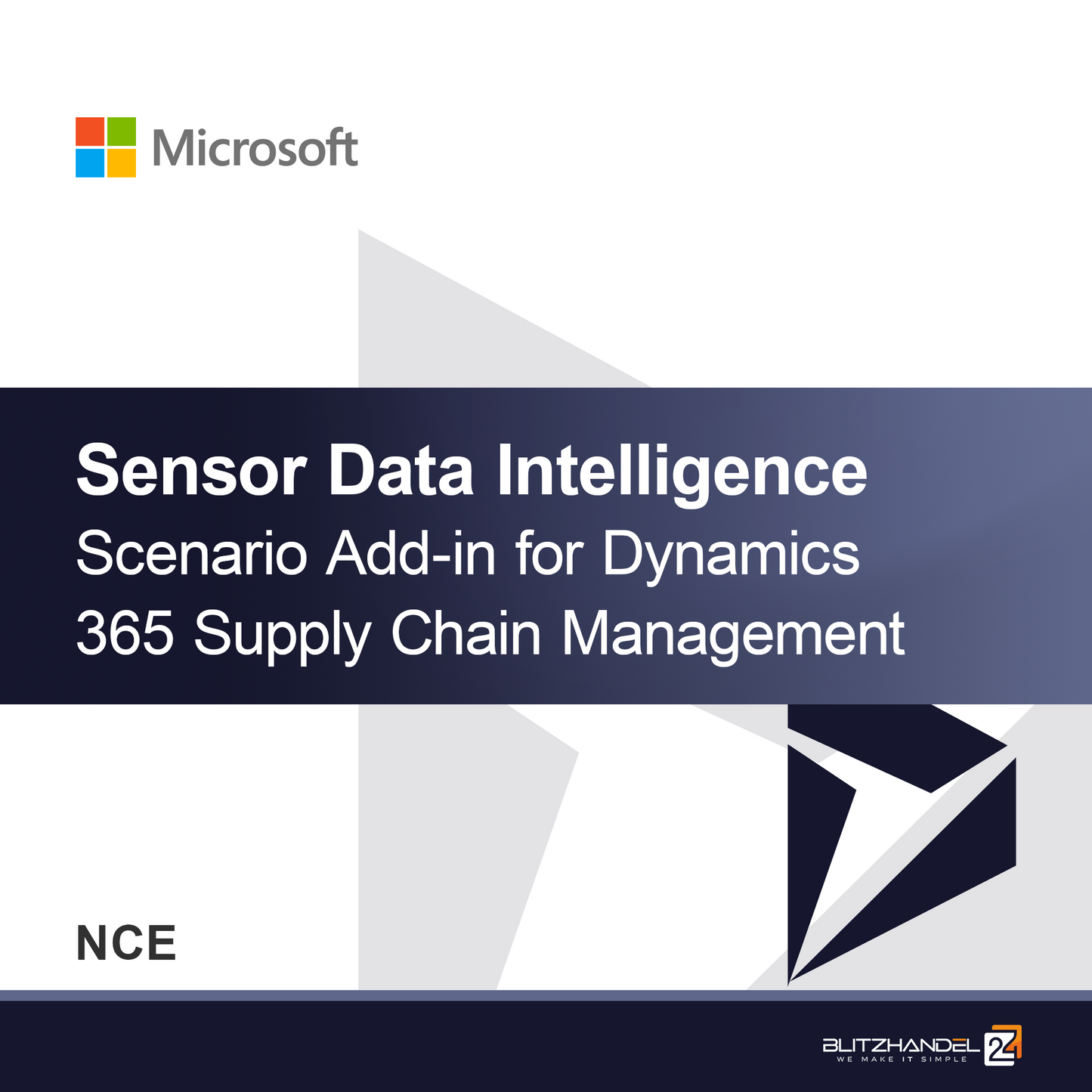 Doplnok scenára inteligencie údajov zo senzorov pre Dynamics 365 Supply Chain Management (NCE)