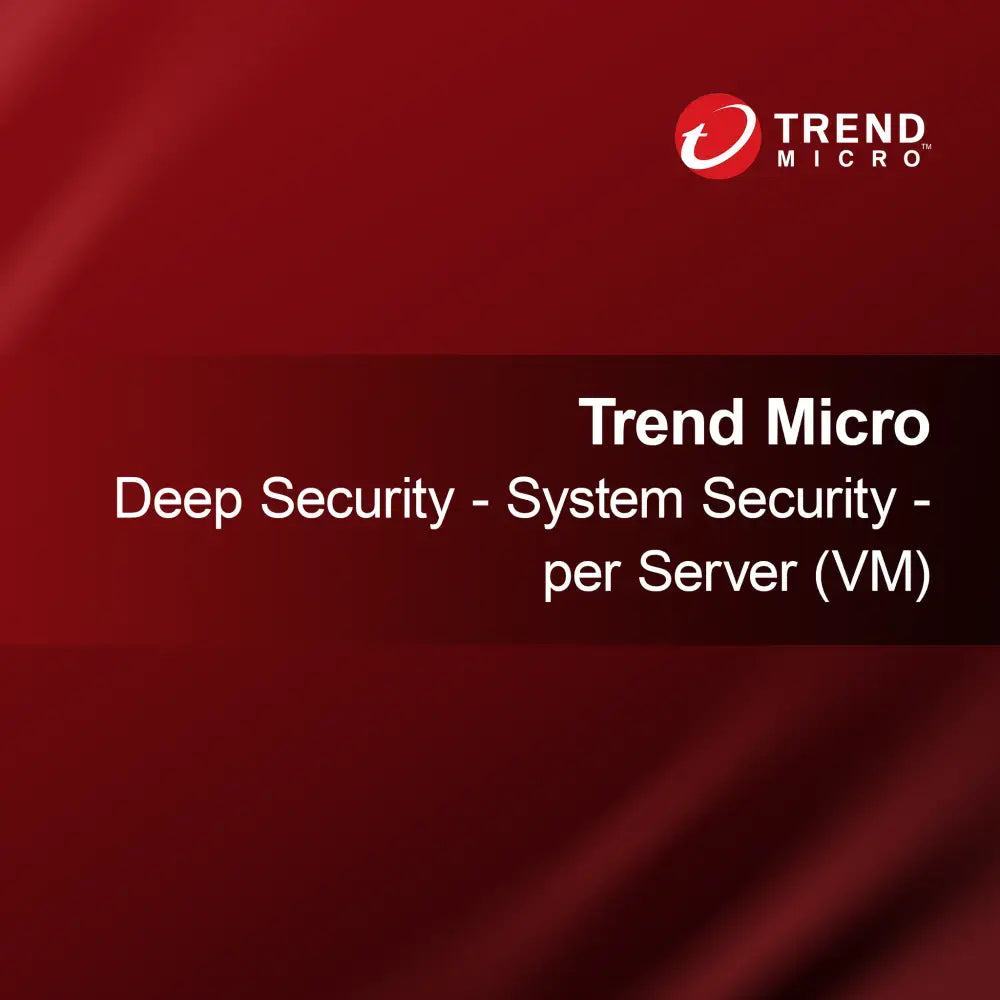 Trend Micro Deep Security - Systémová bezpečnosť - za server (VM)