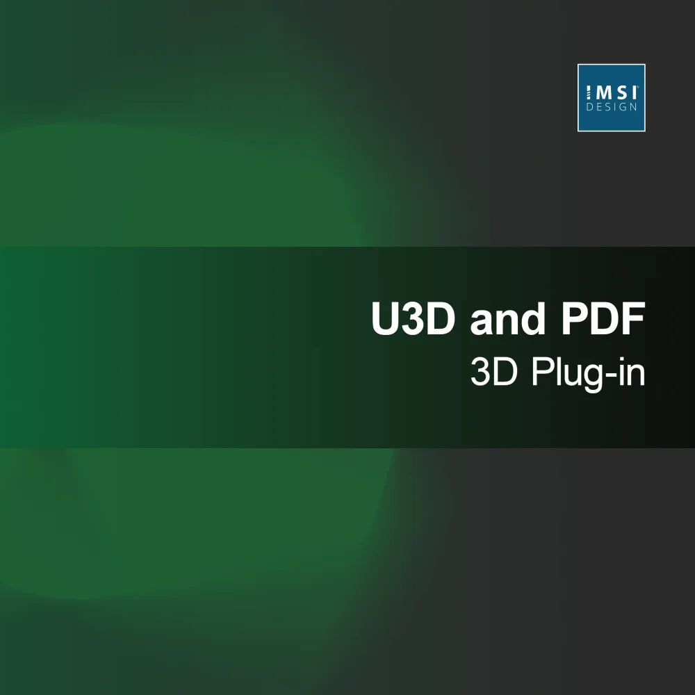 Zásuvný modul U3D a PDF 3D