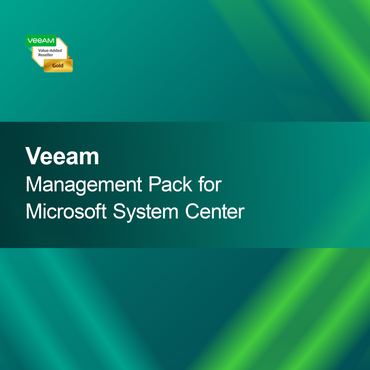 Veeam Management Pack pre Microsoft System Center