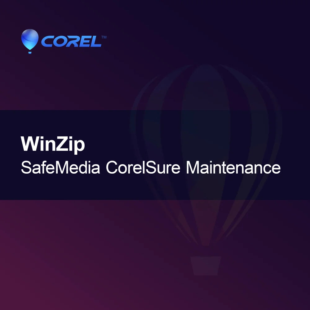 WinZip SafeMedia CorelSure Údržba