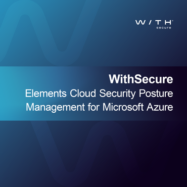 WithSecure Elements Cloud Security Posture Management pre Microsoft Azure