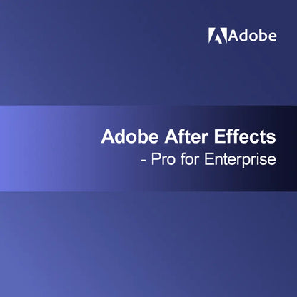Adobe After Effects - Pro pre podniky