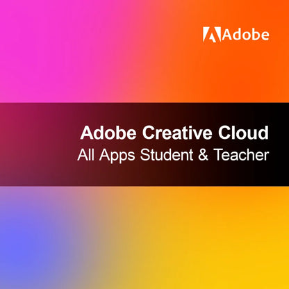 Adobe Creative Cloud Všetky aplikácie pre študentov a učiteľov