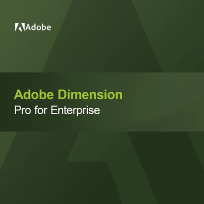 Adobe Dimension - Pro pre podniky