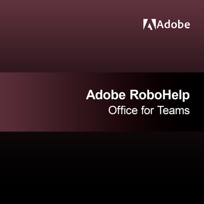 Adobe RoboHelp Office pre tímy