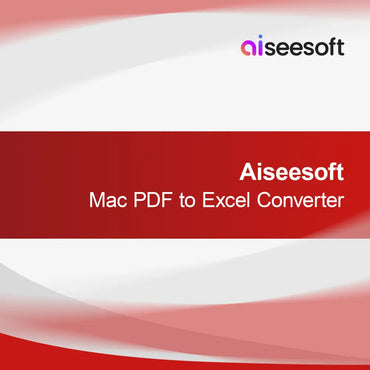 Aiseesoft Mac PDF do Excel konvertor