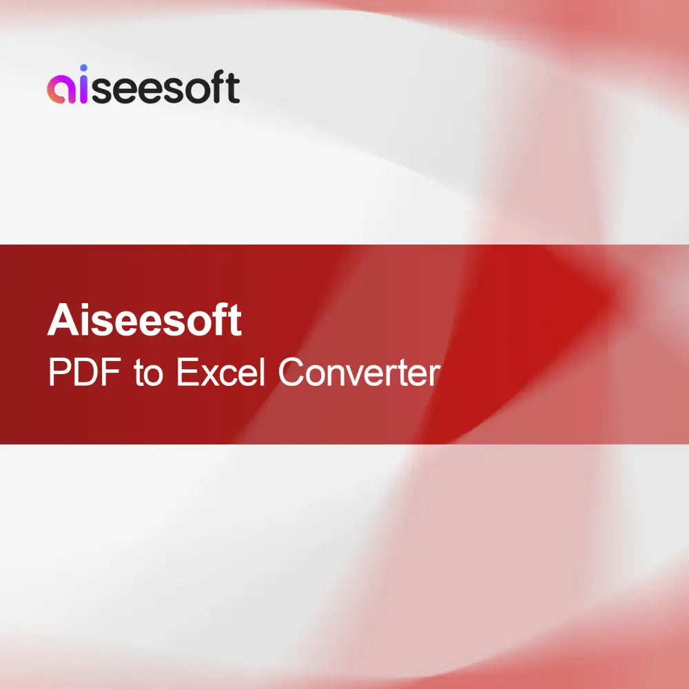 Aiseesoft PDF na Excel prevodník
