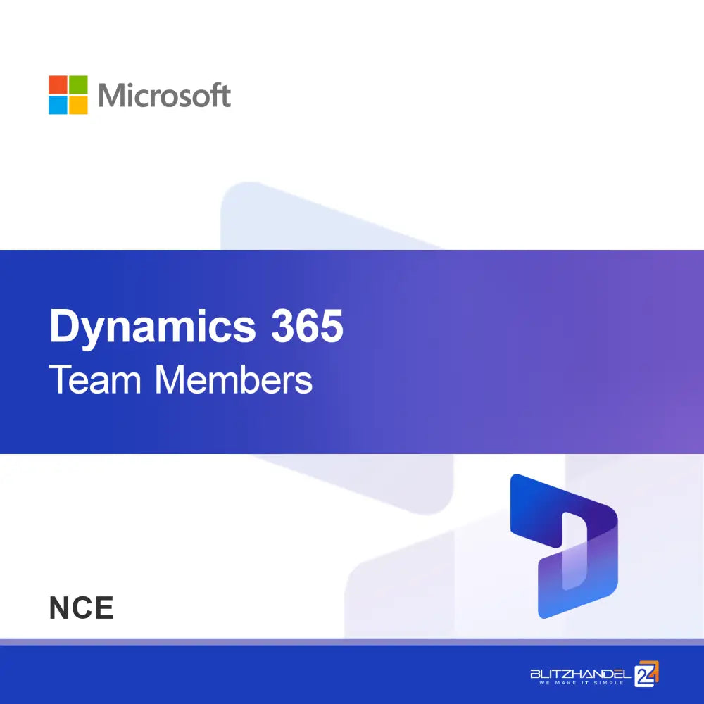 Dynamics 365 Členovia tímu (NCE)