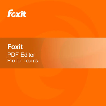 Foxit PDF Editor Pro pre tímy