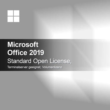Microsoft Office 2019 Standard Open License, vhodné pre terminálový server, objemová licencia