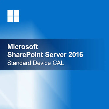 Microsoft SharePoint Server 2016 Štandardné zariadenie CAL