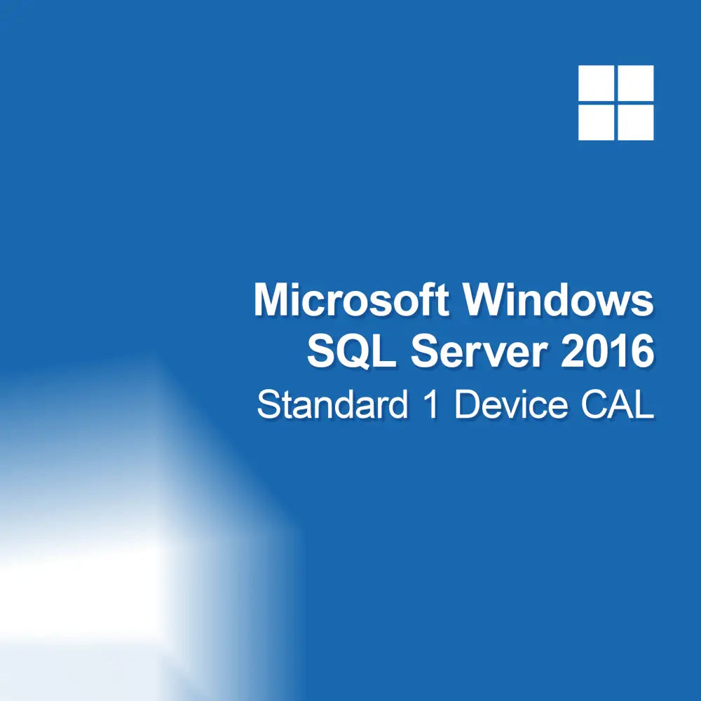 Microsoft SQL Server 2016 Standard 1 zariadenie CAL