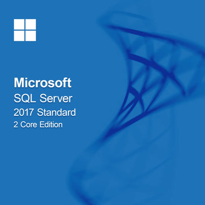 Microsoft SQL Server 2017 Standard, 2 Core edícia