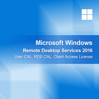 Microsoft Windows Remote Desktop Services 2016 používateľská CAL, RDS CAL, licencia na prístup klienta