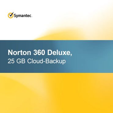 Norton 360 Deluxe, 25 GB cloudové zálohovanie