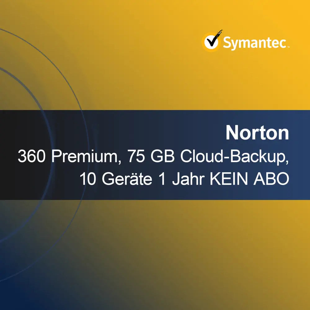Norton 360 Premium, 75 GB cloudové zálohovanie, 10 zariadení 1 rok BEZ PREDPLATNÉHO