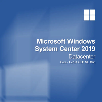 System Center 2019 Datacenter Core - Licencia/SA OLP NL 16 licencií