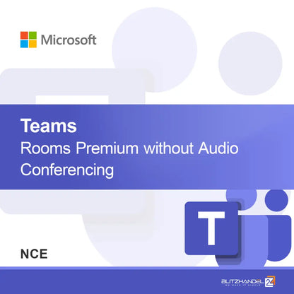 Teams Rooms Premium bez audio konferencií (NCE)