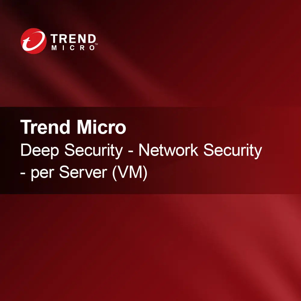 Trend Micro Deep Security - Sieťová bezpečnosť - za server (VM)