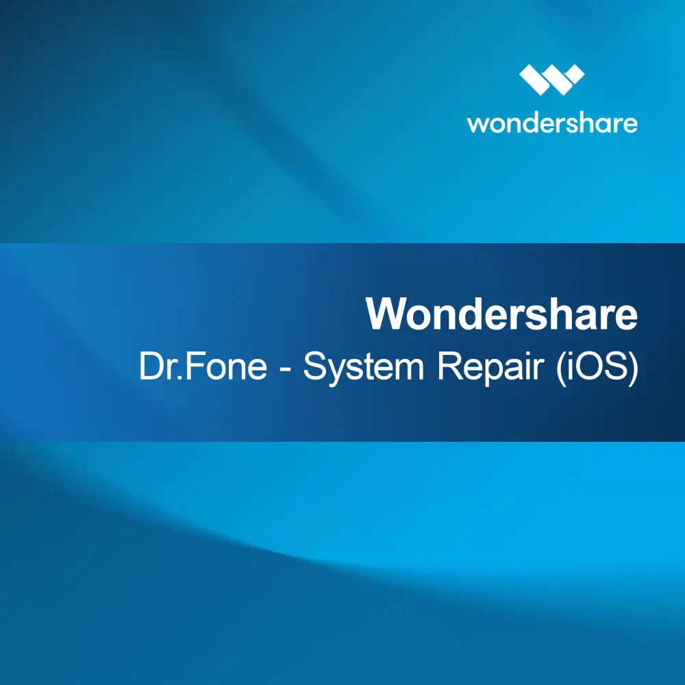 Wondershare Dr.Fone - Oprava systému (iOS)